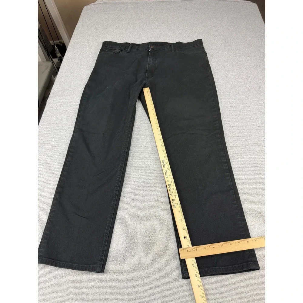 Levis 541 Athletic Taper Jeans Mens 40x30*29 Black Denim Pants